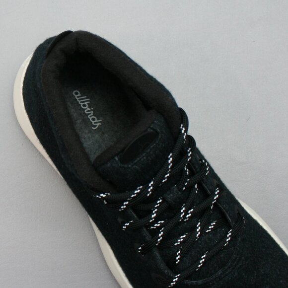 Allbirds Mens 12 WRUM Wool Runner Up Mizzles Black Charcoal High-top Shoes Boots - Picture 7 of 12
